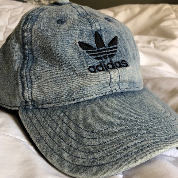 adidas denim cap